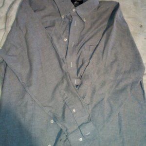 men's gray Stafford dress shirt